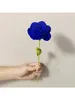 Dekorativa blommor 1 PC Rose virkning Flower Artificial Hand Sticked For Bride Party Decor Homemade Festival Presents