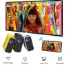 Projetores YT500 LED Vídeo móvel Mini Projetor Home Teatro Player Player Childrens Gift Cinema Cable Mesmo projetor de tela J240509