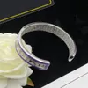 Sell Sell Designer Bracelet Women Bangle Bangle High-deliss 18 km plaqué argent titanium Steel Femmes LETTRES BRANDS Brangle Brangle Bijoux de fête d'anniversaire