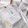 200 PCS BAGS BLANC ORGANZA SAGE CADEAU SAGLE SAGLE MARIAGE 9X12CM OU IVORY 286H