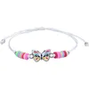 Bracelets de charme 10pcs/lote colorido kit kit jóias de moda para amizade judeu presentes por atacado