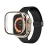 Alta qualidade para Apple Watch Case Ultra Series 9 45mm 49mm Iwatch Strap Strap Smart Relógio sem fio Caixa de capa protetora da caixa de proteção