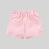 Set di abbigliamento labi baby baby cortometraggi estivi pantaloni corti cartoon per bambini per bambini elastic short kids beach tousersl2405