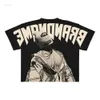 Hommes s t shirts y k harajuku chemise hommes hip hop gothique graphique imprimé oversize tshirt punk punk streetwear streetwear décontracté tops te f b