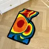 Sexy Hip Temperature Creative Door Mat Soft Plush Bathroom Carpet Body Pattern Cartoon Carpet Cute Bedding Home Decoration 240428