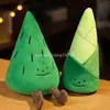 28 cm Cartoon Pflanze Bambus Shoots Pine Tree Plüschspielzeug süße Simulation Puppen gefüllt weich