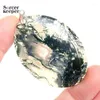 Kolye Kolyeler Erkek Takı Dendritik Moss Agate Kolye Kolyeleri Gem Slayt Doğal Taş İyileştirici Reiki Kadın Hediyeler BK591