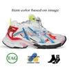 Kvinnor i toppkvalitet Mens spårar Platform Vintage Runner 7 Trainers Designer Track Runners 7.0 Dress Shoes Low OG Mesh Nylon Rubber Bottoms Leather Tess S.Gomma Sneakers