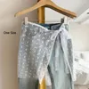 Юбки корейская версия кружевная многослойная марлевая юбка