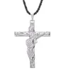 Johnny Hallyday gitaar hanger ketting heren sieraden 316 roestvrij staal drijvend gemak charmes Christian Crucifix1957310