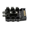 1 tot 8 wegen Splitter Cooler Koelventilator Hub 3pin 12V Power Socket PCB -adapter 2 Niveau Snelheid Controller PC Computer IDE Molex