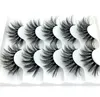 False Eyelashes 2022 510 Pairs Mink 3D Lashes Thick Crisscross Makeup Eyelash Extension Natural Volume Soft Fake Eye1004037