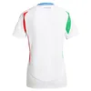 Kız Kadınlar 2024 İtalya Futbol Formaları Maglie Da Calcio Totti Verratti Chiesa Italia 24 25 Futbol Gömlek T Lorenzo ev uzakta 2025