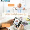 M935 Smart Baby Monitor 1080p HD 3,5 pouces couleur écran LCD vidéo Interphone Interphone Baby Monitor With Remote Camera Pan Zoom