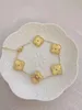 Подвесные ожерелья дизайнер Cleef Clover Женщины Женщины из брака для браслета листовых вар