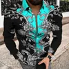Camicie da uomo 2024 Primavera e autunno Abbigliamento Top Luxuring Modelli HD Festa di abiti morbidi di alta qualità