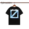 2023 Fashion Luxurys Offes Clothing Mens Tee Shirt and Women Lose Tees Tops Man Casual Street Graffiti Sweatshirtoff T-Shirts Offs