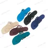 2024 Nieuwe stijl Designer Sandaaldame Dames uit het hele Recreatie Schoenvakantie Pool Stranddia's Flat Bottom Slippers Fashion Jelly Chains Slipper voor damesflops