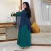 Abbigliamento etnico Ramadan niqab Abaya preghiere vestiti donne kaftan tacchino islamico musulmano abito lungo kebaya caftan marocine abito femme musulman