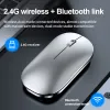 MICE 2,4G BUSTION BLUETOOTH sans fil MUTE MUTE NOIRES SOURES SOURESS SANS WIRESS AVEC LA SOURNE DE GAMING USB POUR POUR LAPTOP PC GAMER