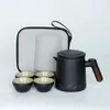 SET DI ATTUALI A TEFE TIANVIEW VACE TEA SET PORTATILE 1 TEAPOT 4 CARP CAPPA QUAST GIAPPONESE CONTENE