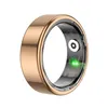 R02 Smart Ring Ring IP68 Водонепроницаемый медицинский монитор сердечного ритма.