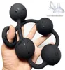 MASSAGE ANAL PLIGS BREST PLUG SILICONE BOULLES ANALES TOYS SEXE POUR ADULTES Toy érotique Big Butt Perg anal Perles Bouchs Dilator mais bouchon Sexxt2887771