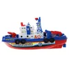 Electric Boat Children Marine Rescue Toys Navigation Warship Toy Birthday Gift 240510