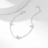 Trendiga smycken Ny ankomst 925 Sterling Silver Butterfly Diamonds Armband för kvinnors högsta kvalitet