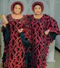 Vêtements ethniques L7579B Africa Woman Dashiki Velvet Fabet Sequin broderie Lace Lace Loose Long Robes de haute qualité Taille gratuite
