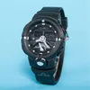 Sports Quartz Watch 500 Watch 500 Orologi Full World Time LED AUTO AUTO SERIE OAK LIGHT