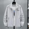 Mens and Womens Golf Zippered Jacket Couple Fishing Waterproof Sunscreen Set Quick Drying Windbreaker Summer 240428