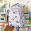 Школьные сумки 2024 Черная красавица Корейская версия Симпатичная мультипликация