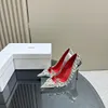 Дизайнерские туфли на высоких каблуках роскошные женские сандалия