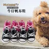 Sapatos de vestuário para cães Sport Anti-Slip Sleaker Casual Pet para Teddy Yorkie Labrador Botas de tamanho grande gato