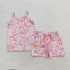 Ensembles de vêtements en gros bébé fille sans manches