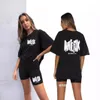 Designer t -shirts dames whitefox shirt t -shirt sweatshirt topkwaliteit katoen casual tees heren shorts mouw street slank fit hip hop streetwear tshirts sportset