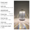 Tafellampen kristallamp oplaadbare staaf 3/16 kleuren atmosfeer voor slaapkamer bedstaande touch control led night light
