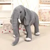 Children Plush Stuffed Toy Simulation Elephant Kids Christmas Birthday Gift 240509