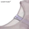 Robes décontractées Maryyimei Fashion Runway Designer des manches de lanterne rond pour la femme rond pour la taille de la gaze à la taille fermée en plis