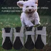 Hondenkleding Non-slip schoenen Rubberzool Pet Paws Protector Anti-Skid Laarzen Waterdicht wandelen voor buitenactiviteiten