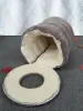 Tappetini rimovibili per caverna per gave letto peluche cuscino domestico domestico tappetino riscaldato peluche caldo per gatti mobili per animali domestici gatti accessori