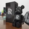 Новая акция RR Pure Black Bear Bear Bear Большой размер 400% -1000% модная руна для кукол