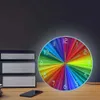 Wanduhren hell Regenbogen Lichtfarbe Druckuhr Wheel Moderne abstrakte Home Dekoration Kindergärtner Kinder Raum Stille Uhr Q240509