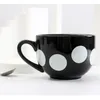 Muggar kaffe mugg vänner tv -show central perk cappuccino cup kawaii söt frukost stor storlek keramik dricker 2666