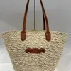 Icare Maxi Tote Bag Designer Bag Women Luxury Handbag Raffias Hand-Embroidered Straw Bag High Quality Beach Bag Large Capacity Totes Shopping Bag Shoulder338