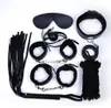 7in1 bdsm bondage kit kit restrizioni per gag palla di palla sculacciata Whip Sex Collar gamba per le gamba maschera per gli occhi giocattoli adulti per donne8044794