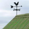 Decorazioni da giardino Metel Weather Vane Gallo vento tetto tetto per la fattoria di agricoltura decorazione