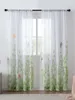 Tischtuch 2 Stücke Blumenserie Frühling gedrucktes Garn für das Wohnzimmer im Wohnzimmer und im Freien im Freien geeignet