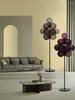 Chandeliers Post-Modern Grape Lamp Series Personality Home Decor Elegant Ceiling Chandelier Creative Purple Ripple Ball Lights For Bedroom